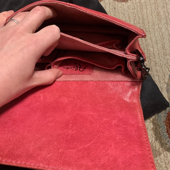 Alice&Olivia Pink Leather Clutch - Picture 5 of 14